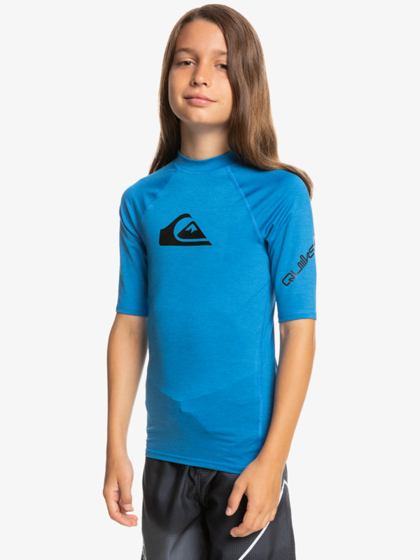 All Time - Short Sleeve UPF 50 Rash Vest for Boys 8-16  EQBWR03212