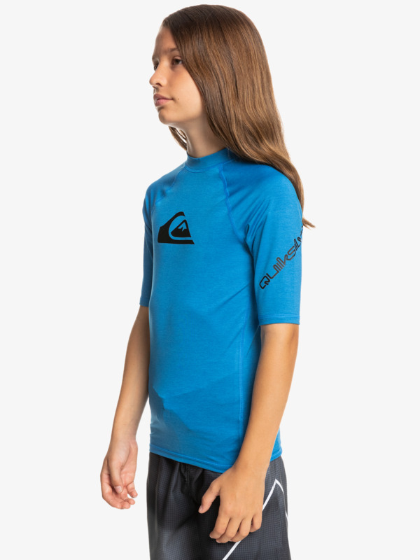 All Time - Short Sleeve UPF 50 Rash Vest for Boys 8-16  EQBWR03212