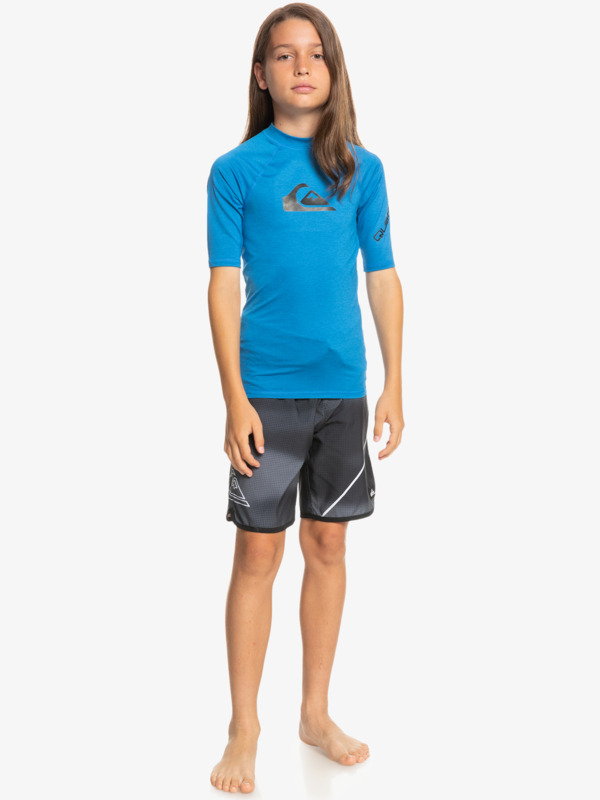 All Time - Short Sleeve UPF 50 Rash Vest for Boys 8-16  EQBWR03212