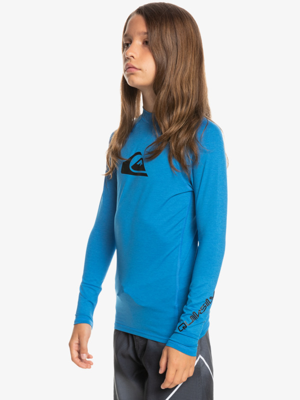 All Time - Long Sleeve UPF 50 Rash Vest for Boys 8-16  EQBWR03213