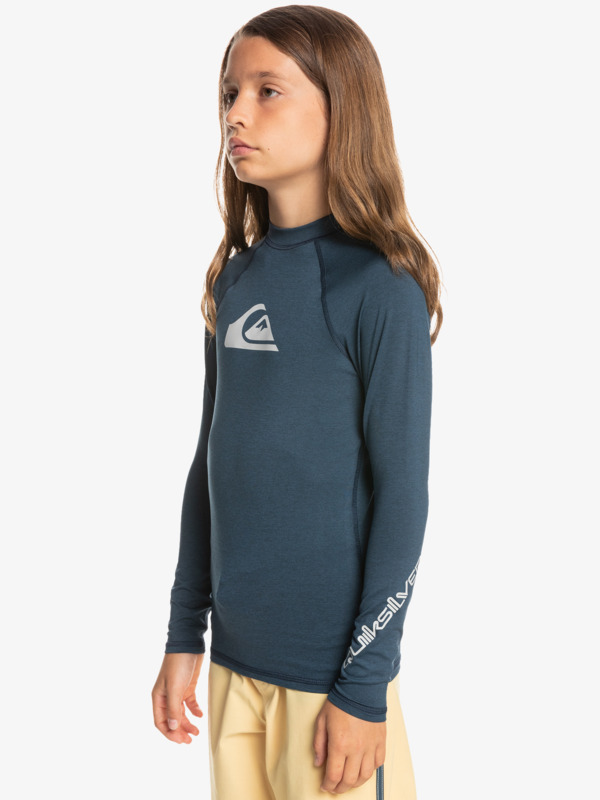 All Time - Long Sleeve UPF 50 Rash Vest for Boys 8-16  EQBWR03213