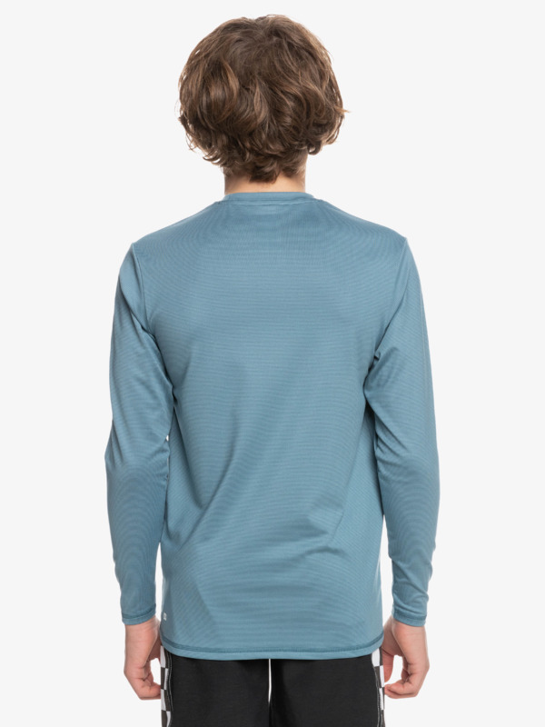 Heritage Heather - Long Sleeve UPF 50 Surf T-Shirt for Boys 8-16  EQBWR03217