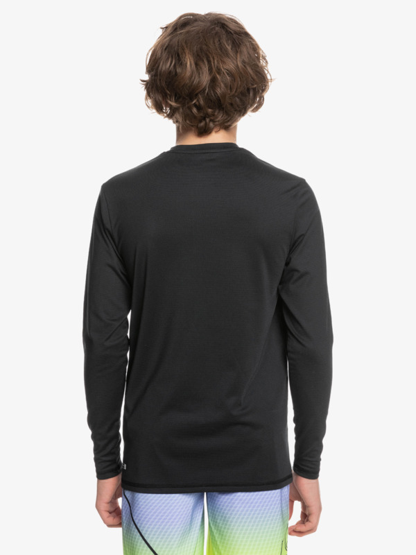 Heritage Heather - Long Sleeve UPF 50 Surf T-Shirt for Boys 8-16  EQBWR03217