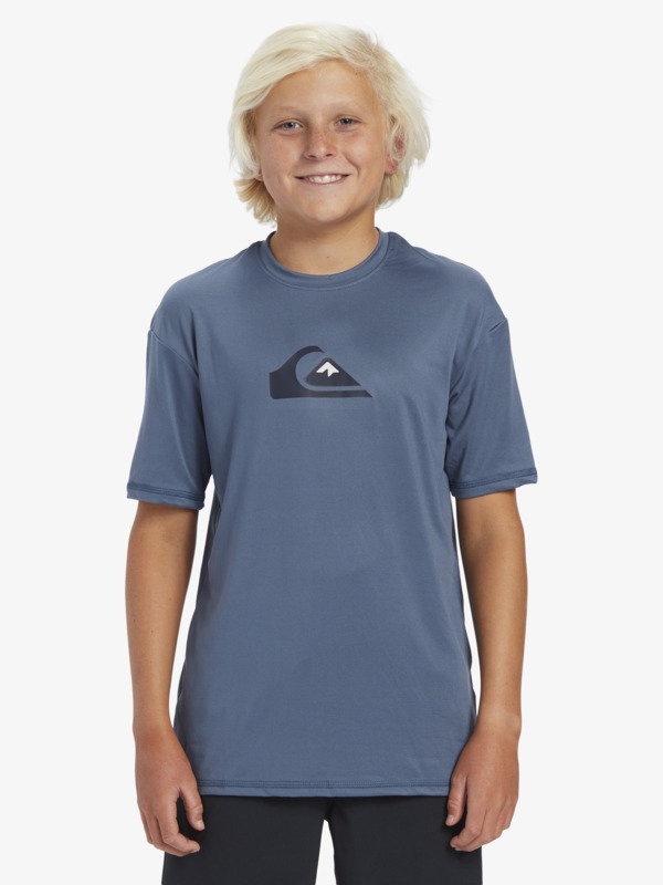 Solid Streak - Short Sleeve UPF 50 Surf T-Shirt for Boys 8-16  EQBWR03227