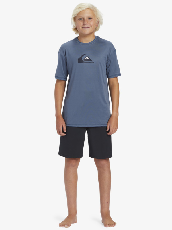 Solid Streak - Short Sleeve UPF 50 Surf T-Shirt for Boys 8-16  EQBWR03227