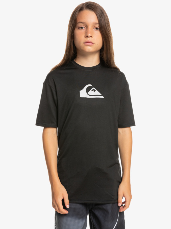 Solid Streak - Short Sleeve UPF 50 Surf T-Shirt for Boys 8-16  EQBWR03227