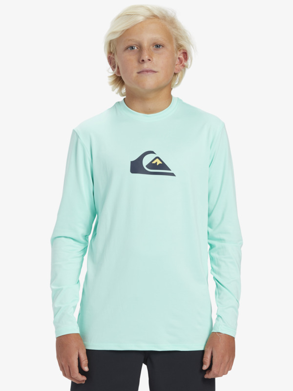 Solid Streak - Long Sleeve UPF 50 Surf T-Shirt for Boys 8-16  EQBWR03228