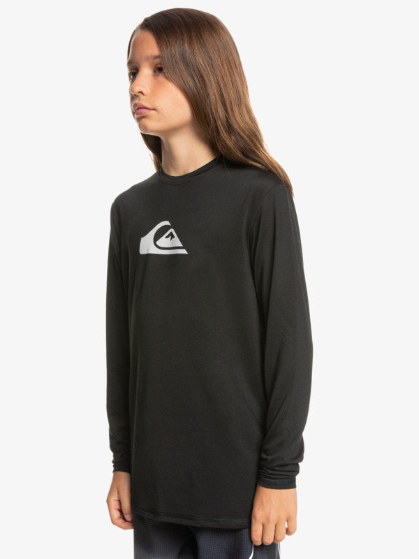 Solid Streak - Long Sleeve UPF 50 Surf T-Shirt for Boys 8-16  EQBWR03228