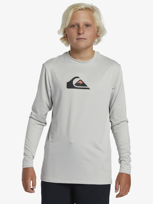 Solid Streak - Long Sleeve UPF 50 Surf T-Shirt for Boys 8-16  EQBWR03228