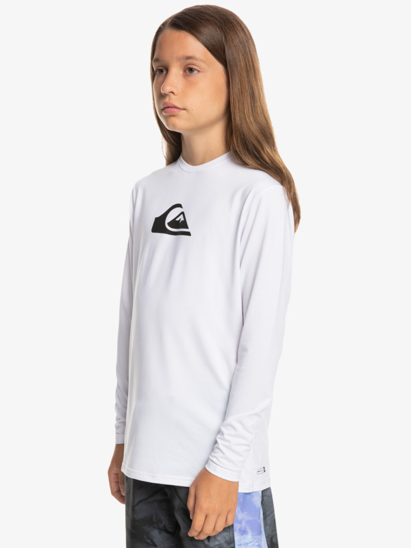 Solid Streak - Long Sleeve UPF 50 Surf T-Shirt for Boys 8-16  EQBWR03228