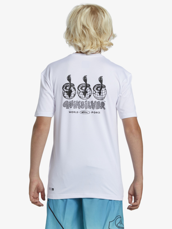 Mix Session - Short Sleeve Surf T-Shirt for Boys 8-16  EQBWR03234