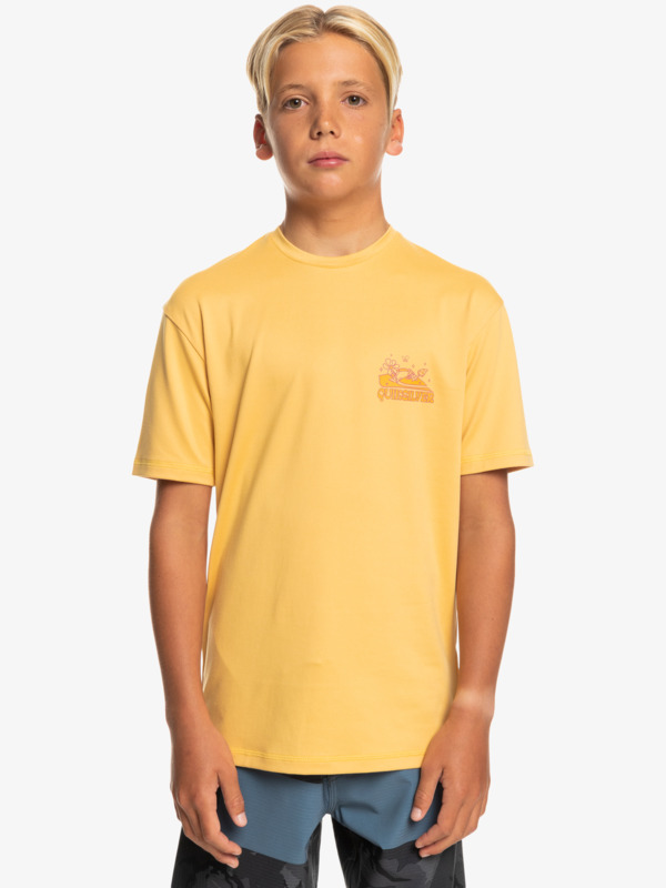 Mix Session - Short Sleeve Surf T-Shirt for Boys 8-16  EQBWR03234