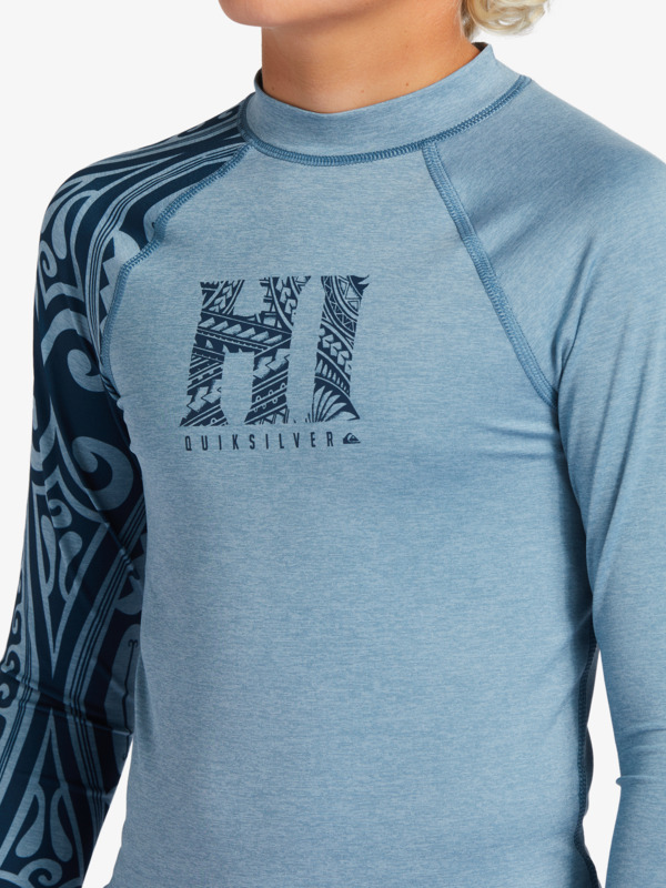HI Big Island - Long Sleeve UPF 50 Rash Vest for Boys 8-16  EQBWR03238