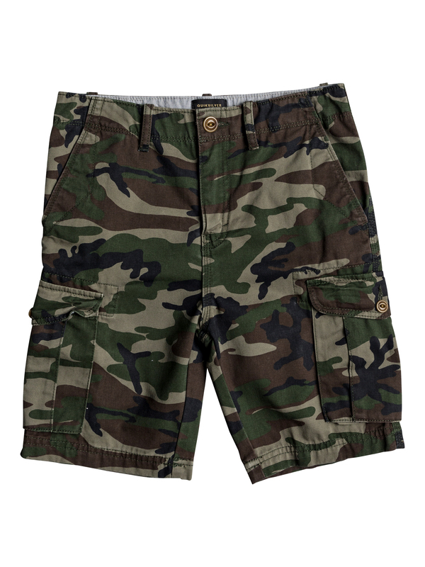 Crucial Battle - Cargo Shorts for Boys 8-16 3613373833655 | Quiksilver