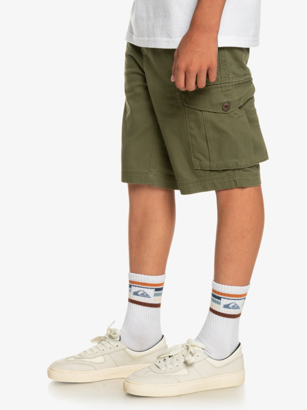 Crucial Battle 2022 - Cargo Shorts for Boys 8-16  EQBWS03226