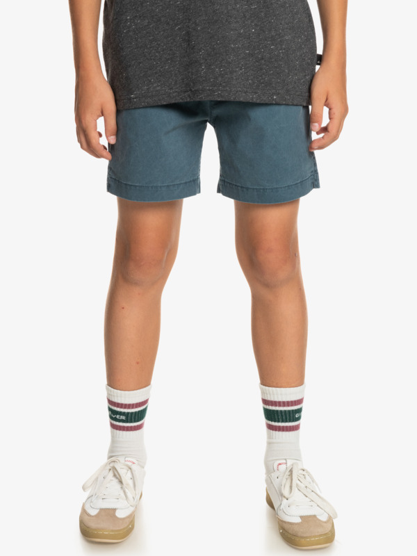Taxer - Elasticated Shorts for Boys 8-16  EQBWS03330