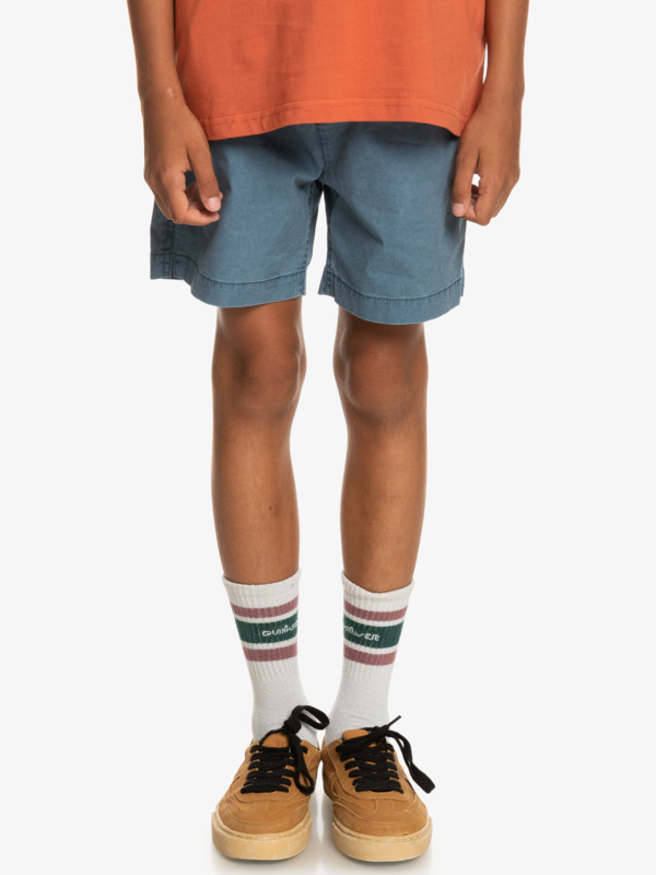 Taxer - Elasticated Shorts for Boys 8-16  EQBWS03330