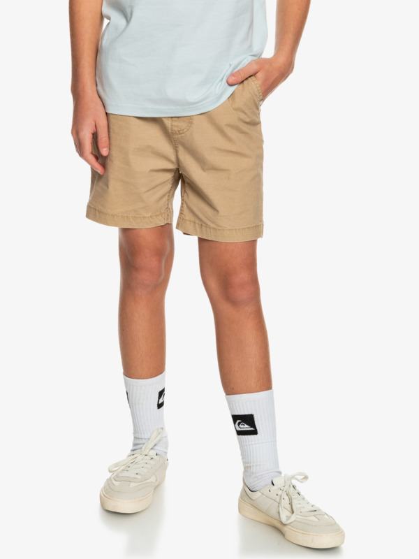 Taxer - Elasticated Shorts for Boys 8-16  EQBWS03330
