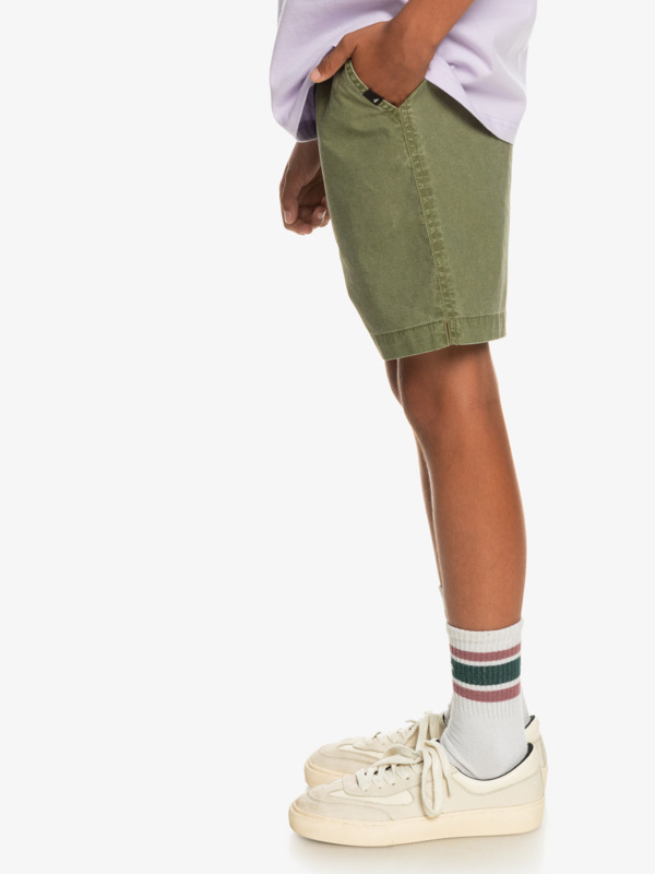 Taxer - Elasticated Shorts for Boys 8-16  EQBWS03330