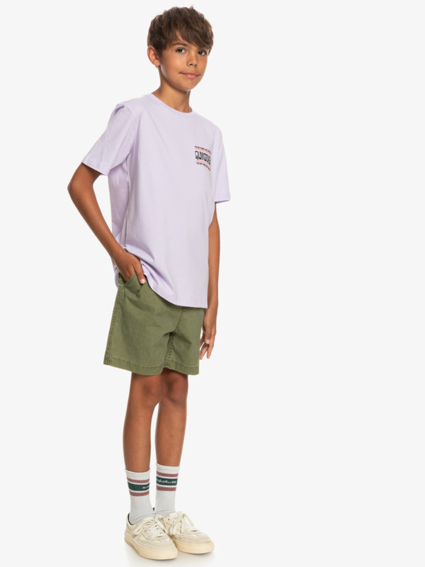 Taxer - Elasticated Shorts for Boys 8-16  EQBWS03330