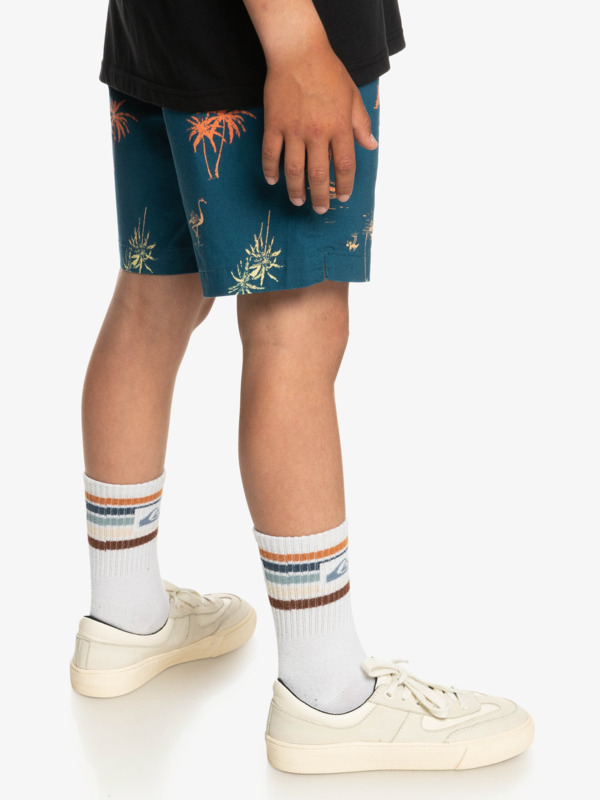 Taxer - Elasticated Shorts for Boys 8-16  EQBWS03335