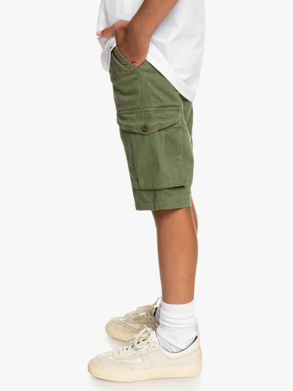Crucial Battle - Cargo Shorts for Boys 8-16  EQBWS03363