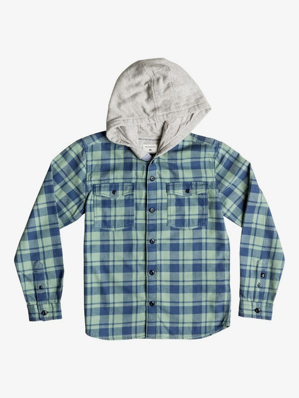 quiksilver snap up flannel