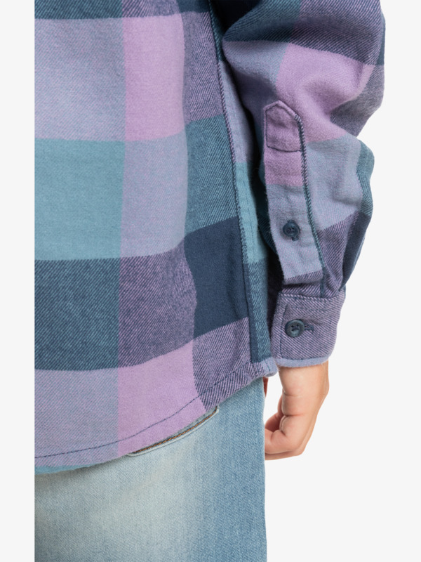 Motherfly - Long Sleeve Flannel Shirt for Boys  EQBWT03356