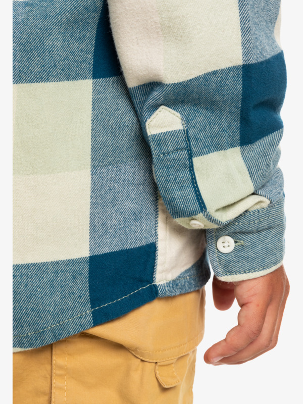 Motherfly - Long Sleeve Flannel Shirt for Boys  EQBWT03356