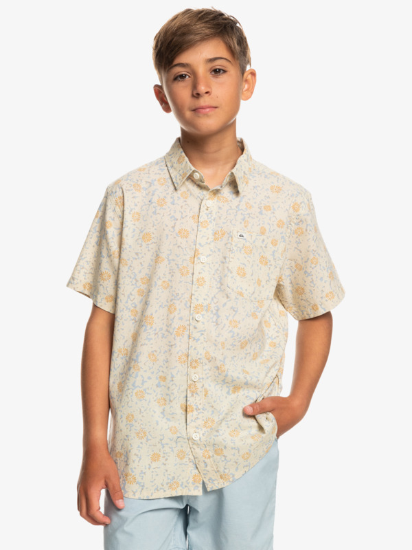 Mellow Fuzz - Short Sleeve Shirt for Boys 8-16  EQBWT03376