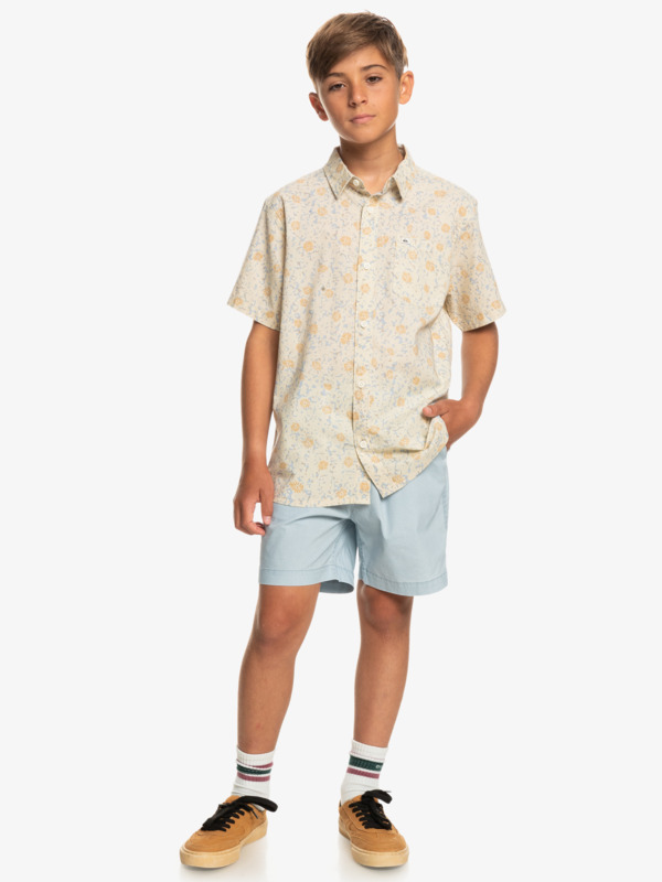 Mellow Fuzz - Short Sleeve Shirt for Boys 8-16  EQBWT03376