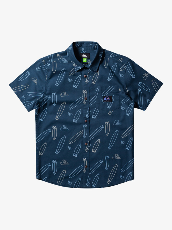 Where Is My Board - Short Sleeve Shirt for Boys 8-16  EQBWT03385