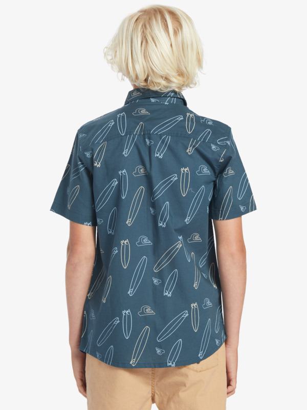 Where Is My Board - Short Sleeve Shirt for Boys 8-16  EQBWT03385