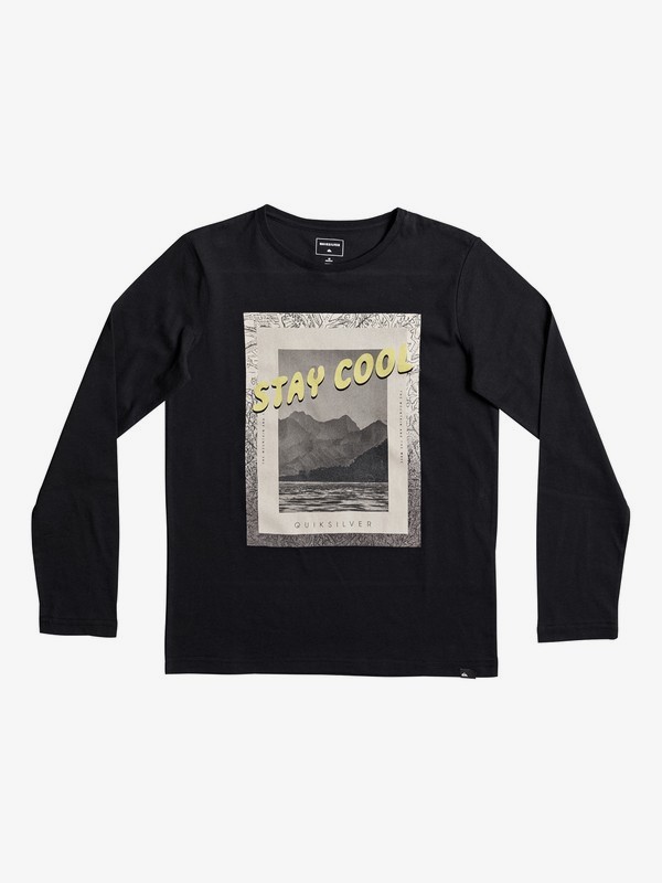 Classic Stay Cool Camiseta de Manga Larga para Chicos 816 EQBZT03568