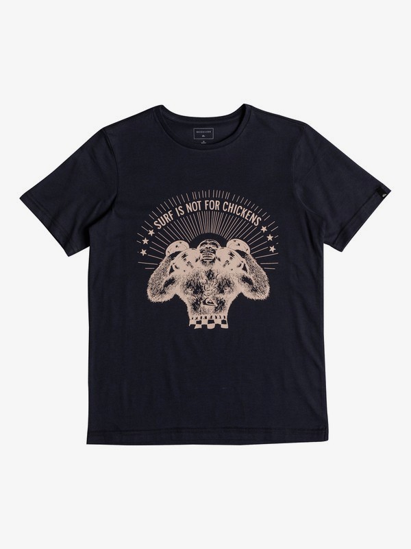quiksilver, Chickens - Camiseta para Chicos 8-16, NAVY BLAZER (byj0) 0 Chickens - Camiseta para Chicos 8-16 Azul EQBZT03772 Quiksilver