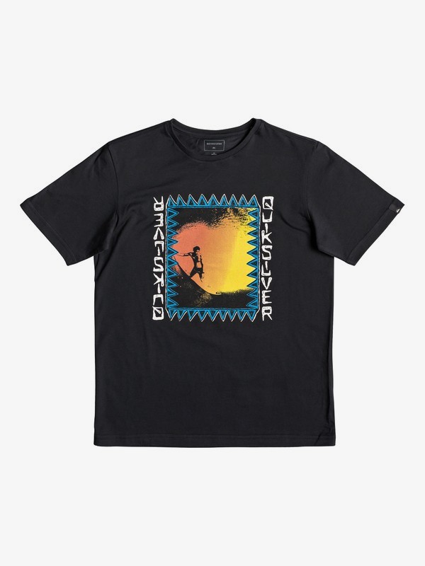 quiksilver, Ka Riding - T-Shirt for Boys 8-16, BLACK (kvj0) 0 Ka Riding - T-Shirt for Boys 8-16 Black EQBZT03905 Quiksilver