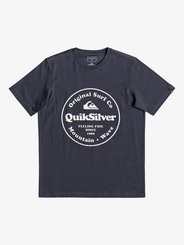 quiksilver, Детская футболка Secret Ingredient, BLUE NIGHTS (bst0) 0 Детская футболка Secret Ingredient Синий EQBZT03911 Quiksilver