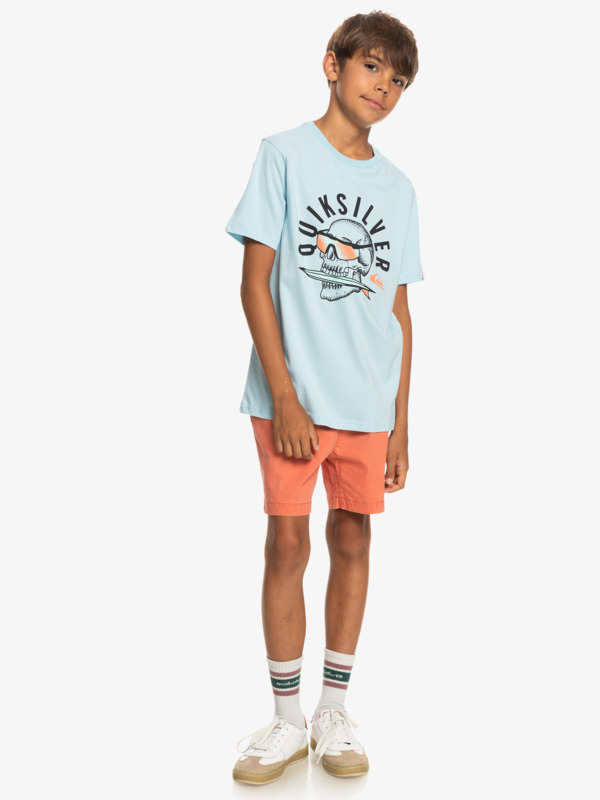 QS Rockin Skull - T-Shirt for Boys 8-16  EQBZT04592