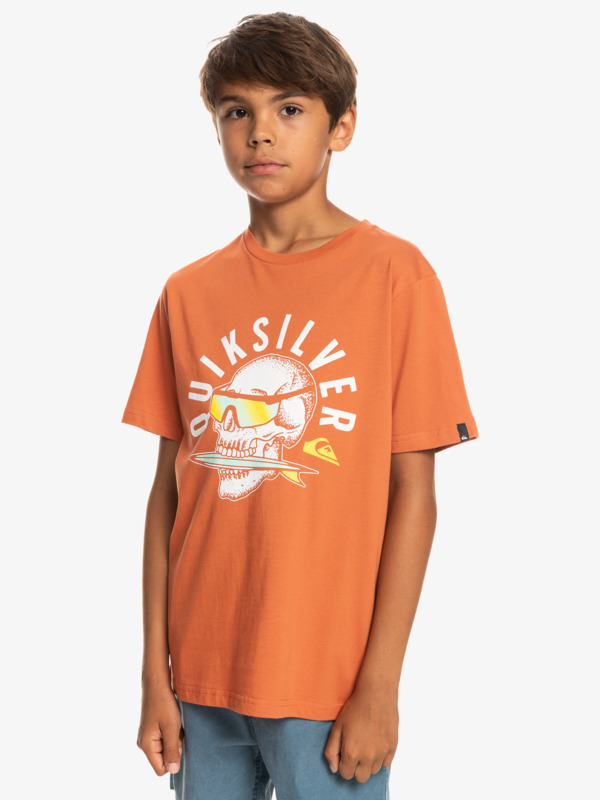 QS Rockin Skull - T-Shirt for Boys 8-16  EQBZT04592