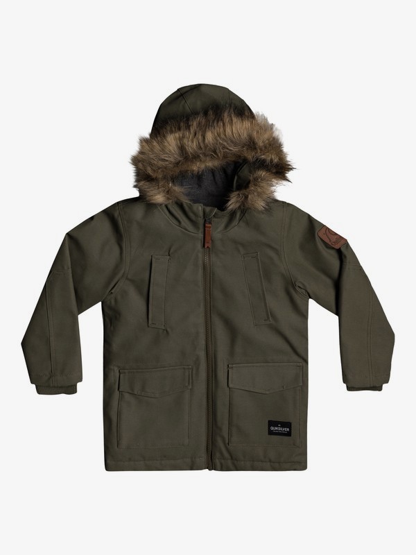 Storm Drop 5K - Water-Resistant Parka for Boys 2-7  EQKJK03106