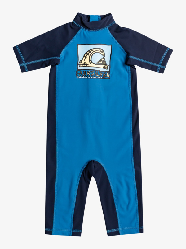 Thermo Spring - Short Sleeve UPF 50 Springsuit Rashguard for Boys 2-7  EQKWR03110