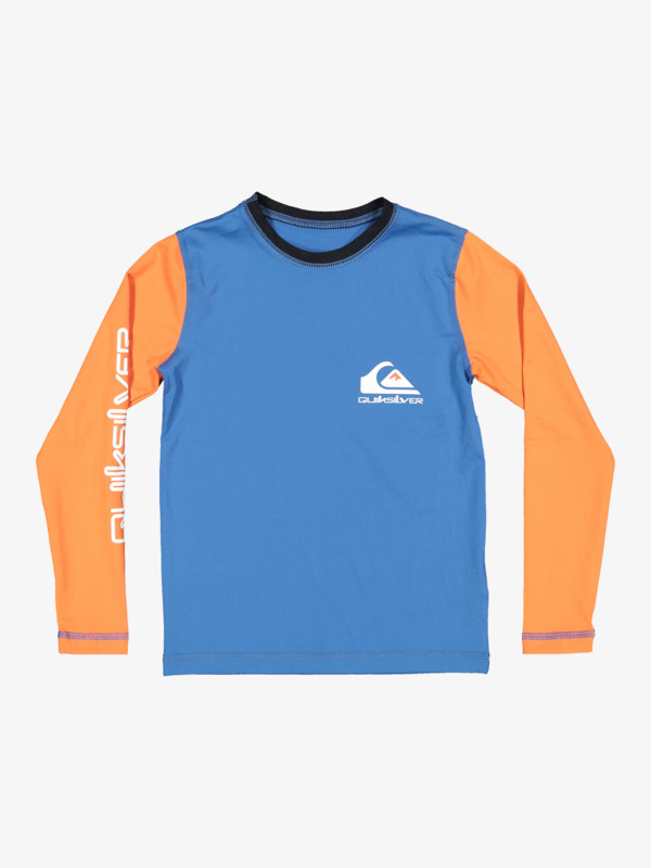 Boys 2-7 Heats Omni Long Sleeve UPF 50 Rash Vest | Quiksilver