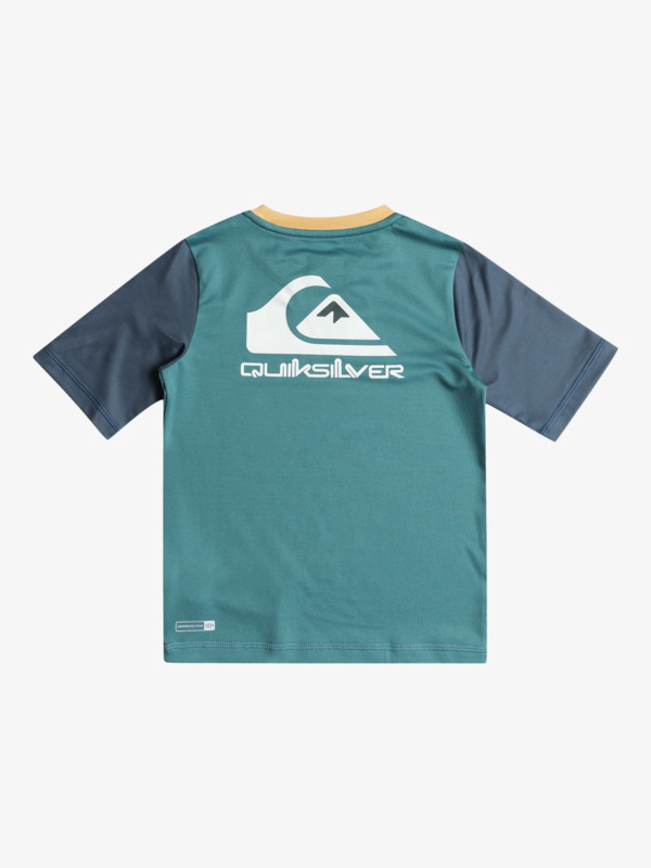 Heats Omni - Short Sleeve UPF 50 Rash Vest for Boys 2-7 | Quiksilver