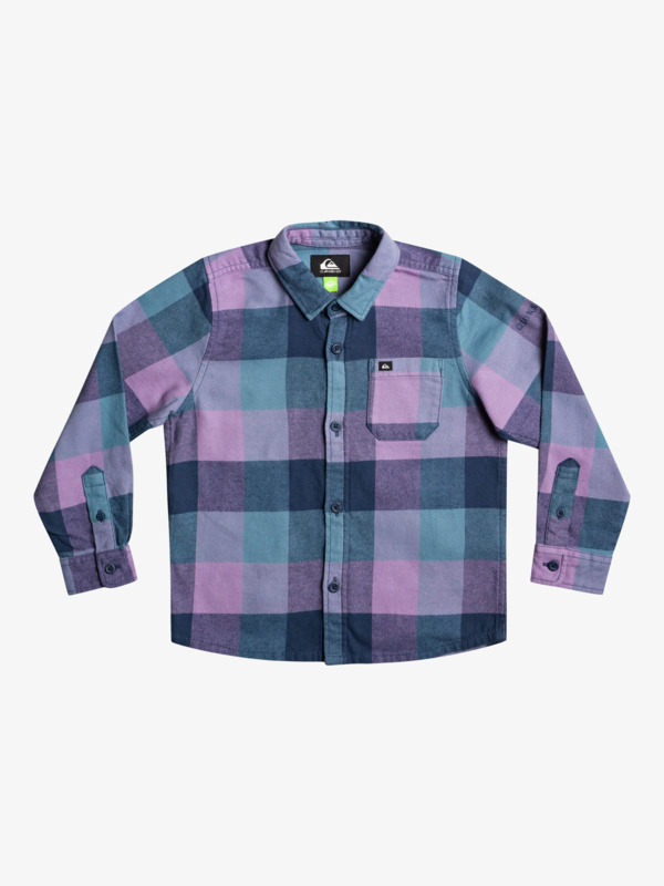 Motherfly - Long Sleeve Flannel Shirt for Boys 2-7  EQKWT03227