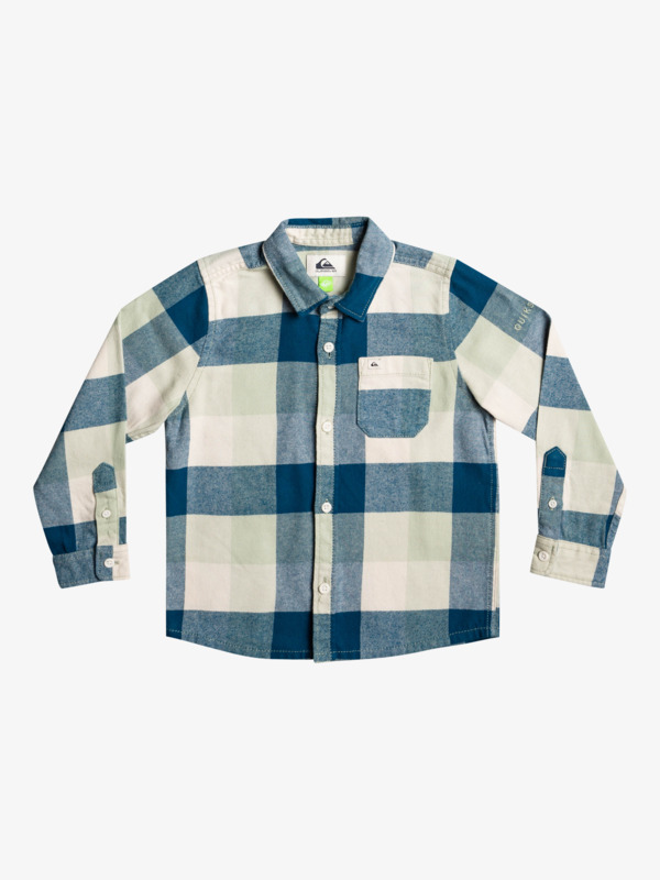 Motherfly - Long Sleeve Flannel Shirt for Boys 2-7  EQKWT03227