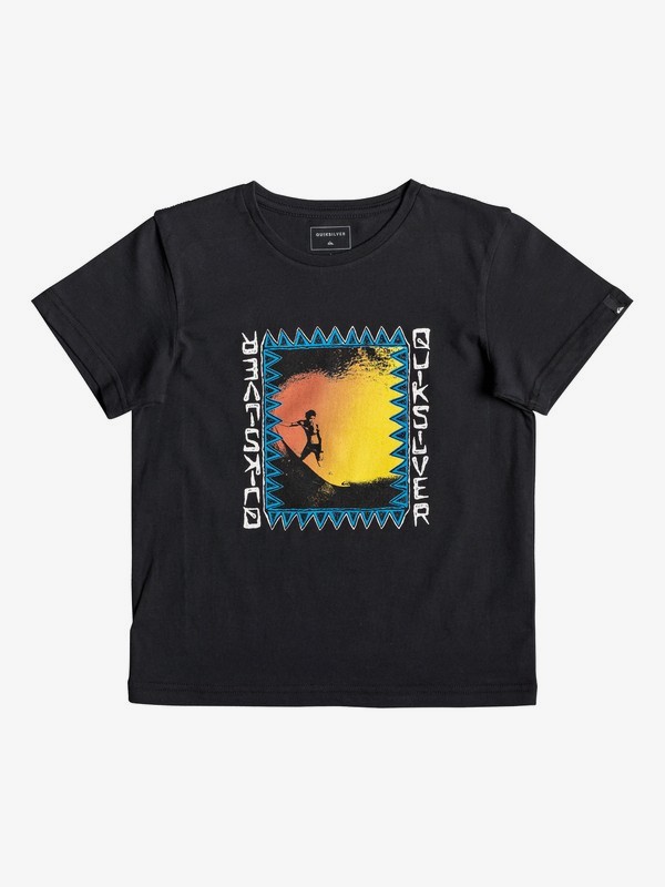 quiksilver, Ka Riding - Camiseta para Chicos 2-7, BLACK (kvj0) 0 Ka Riding - Camiseta para Chicos 2-7 Negro EQKZT03287 Quiksilver