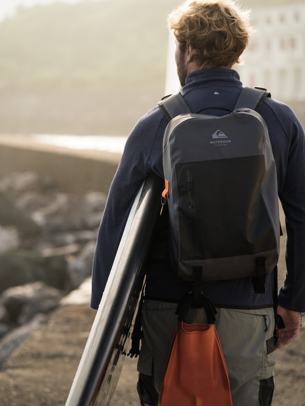 quiksilver, Waterman Rapid 20L - Zaino Tecnico Medio, BLACK (kvj0) 0 Waterman Rapid 20L - Zaino Tecnico Medio Black EQMBP03000 Quiksilver