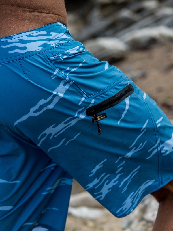 quiksilver, Waterman Paddler 20" - Boardshorts para Hombre, BLUE SHADOW (bkq6) 0 Waterman Paddler 20" - Boardshorts para Hombre Azul EQMBS03052 Quiksilver