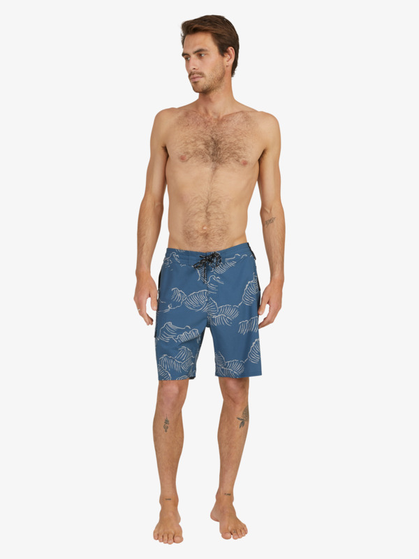 Waterman Paddler Print 19" - Board Shorts for Men  EQMBS03087