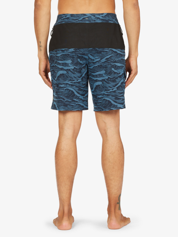 Waterman Paddler Print 19" - Board Shorts for Men  EQMBS03087